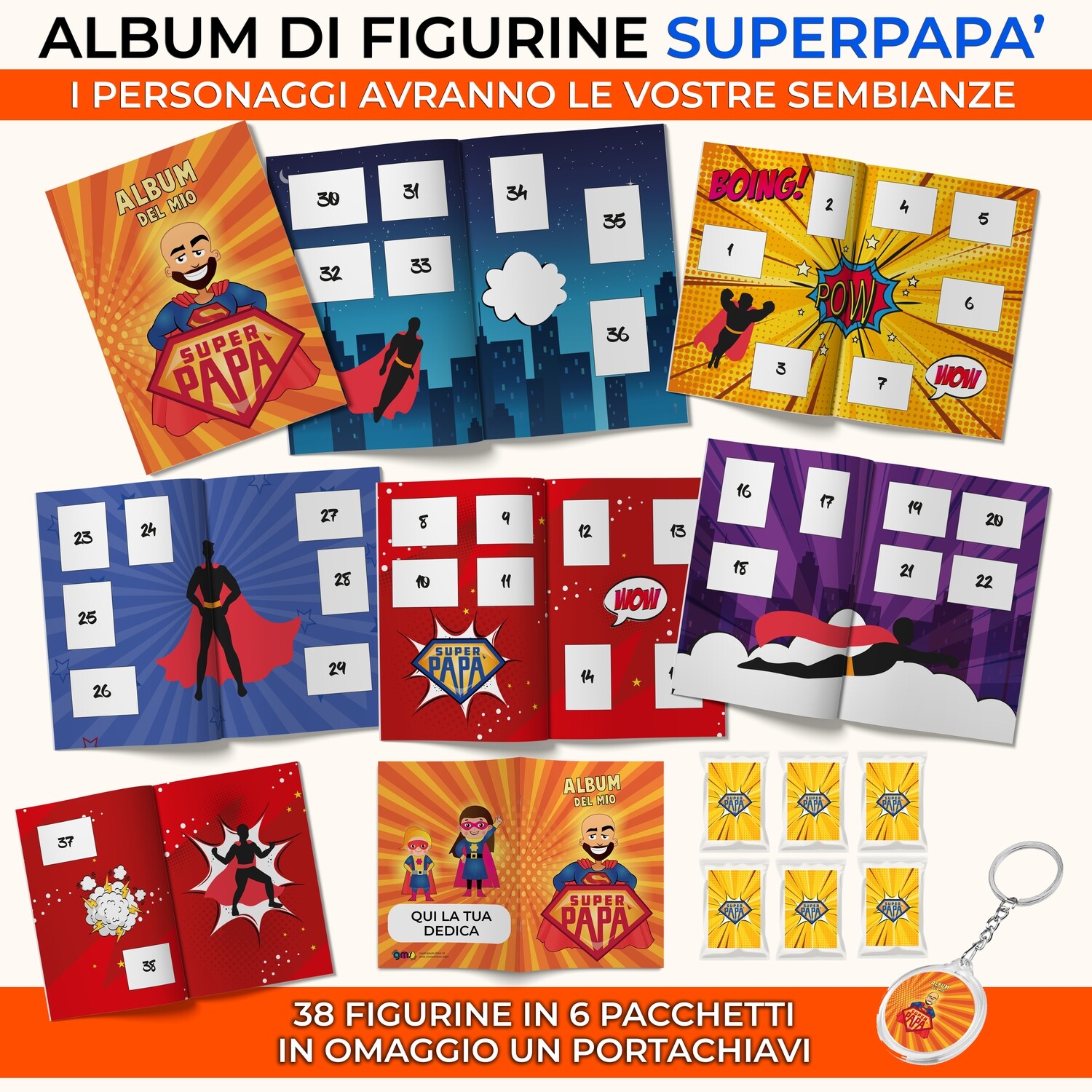 Album Figurine Super Papà 