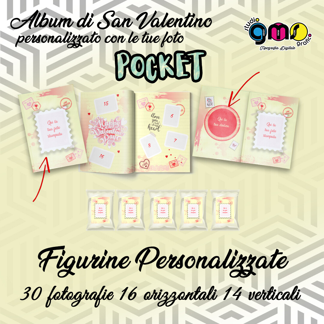 Album di Figurine San Valentino Mod. Certified Love Pocket