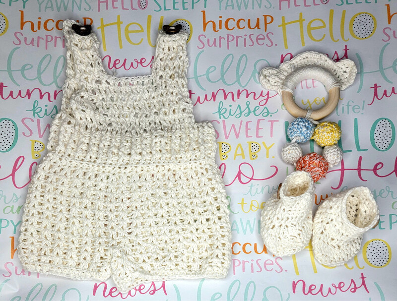 Gender Neutral  0-3 Mon 3 Piece Layette