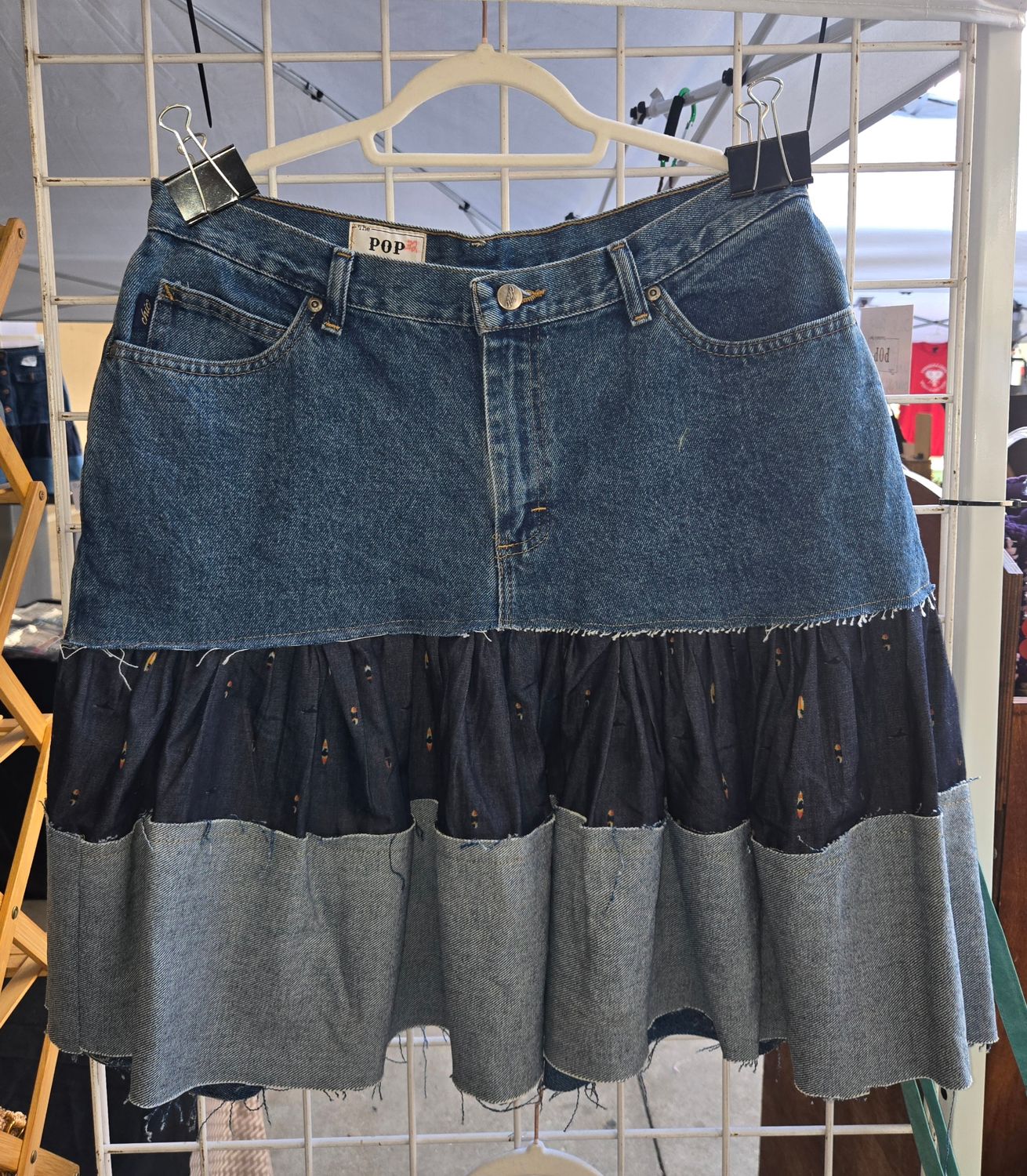 Boots on the Ground WOMANS plus Skirt