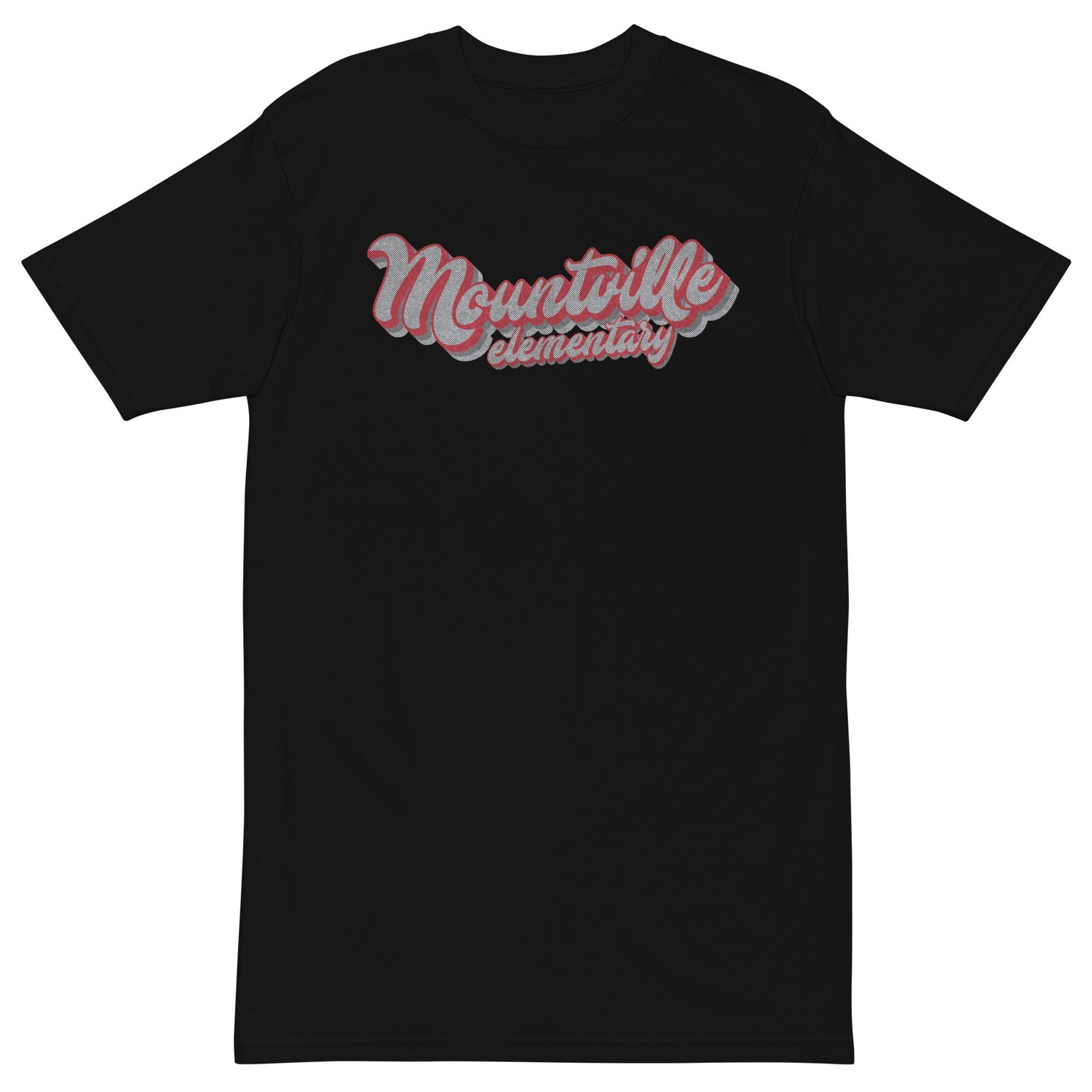Mountville Elementary Retro Tee, Color: Black, Size: S