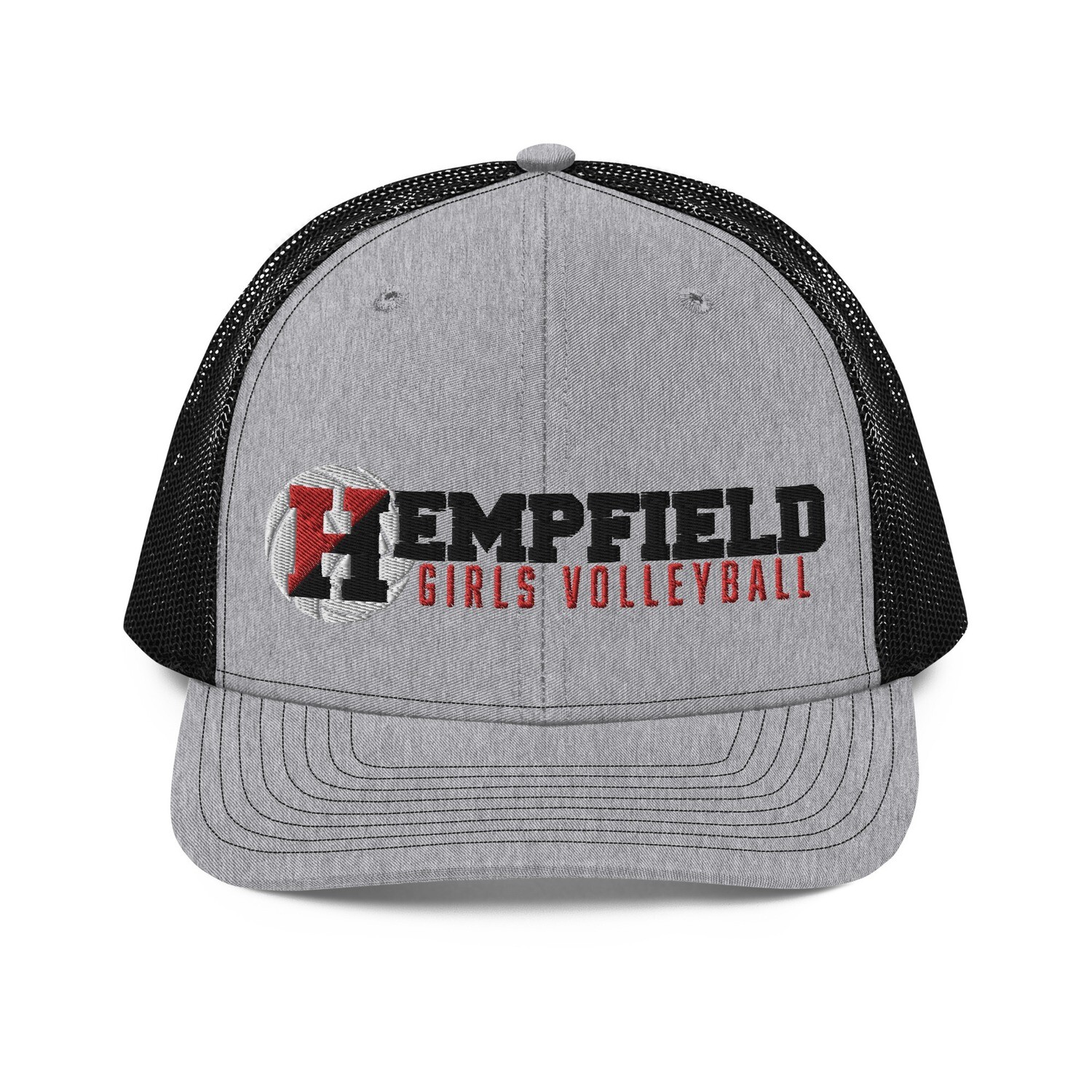 Hempfield Girls Volleyball Embroidered Trucker Cap