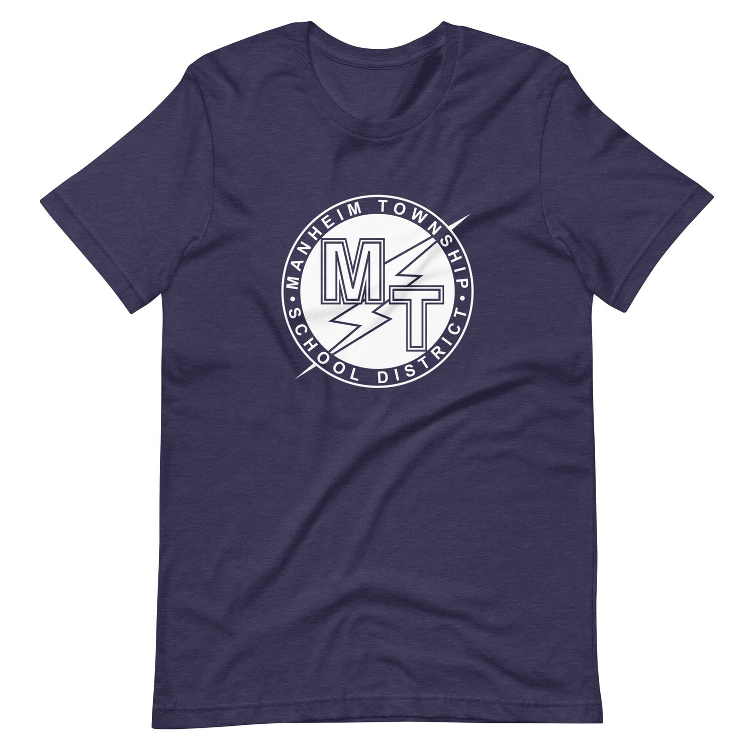 Township Logo Premium Tee, Color: Heather Midnight Navy, Size: XS