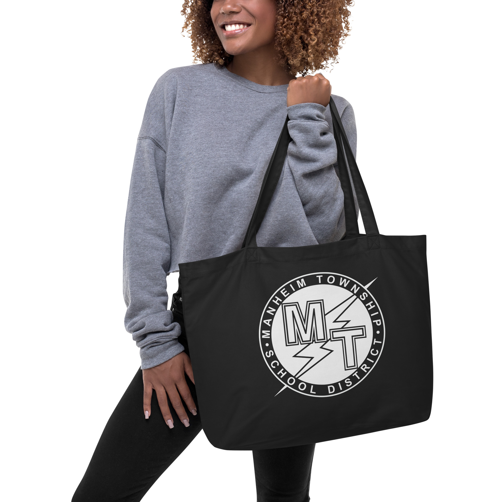Township Logo Large organic tote bag