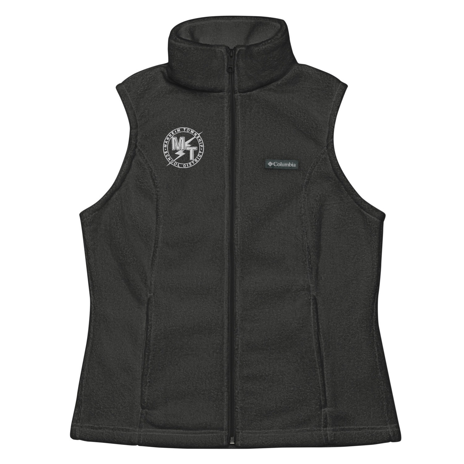Township Logo Embroidered Women’s Columbia fleece vest