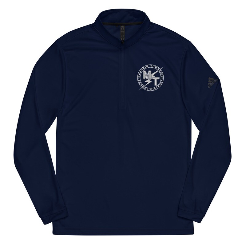 Township Logo Embroidered Adidas Quarter zip pullover