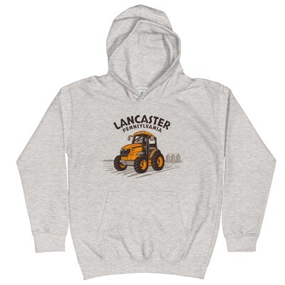 Tracterin in Lancaster Kids Hoodie