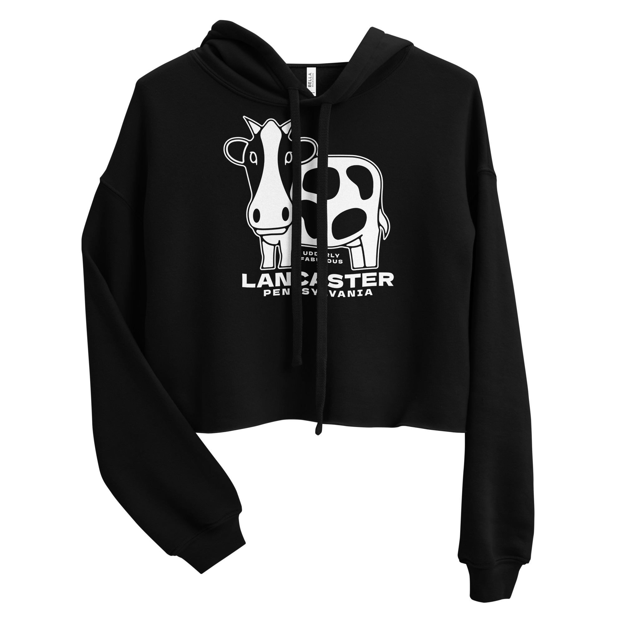 Udderly Fabulous Lancaster Crop Hoodie