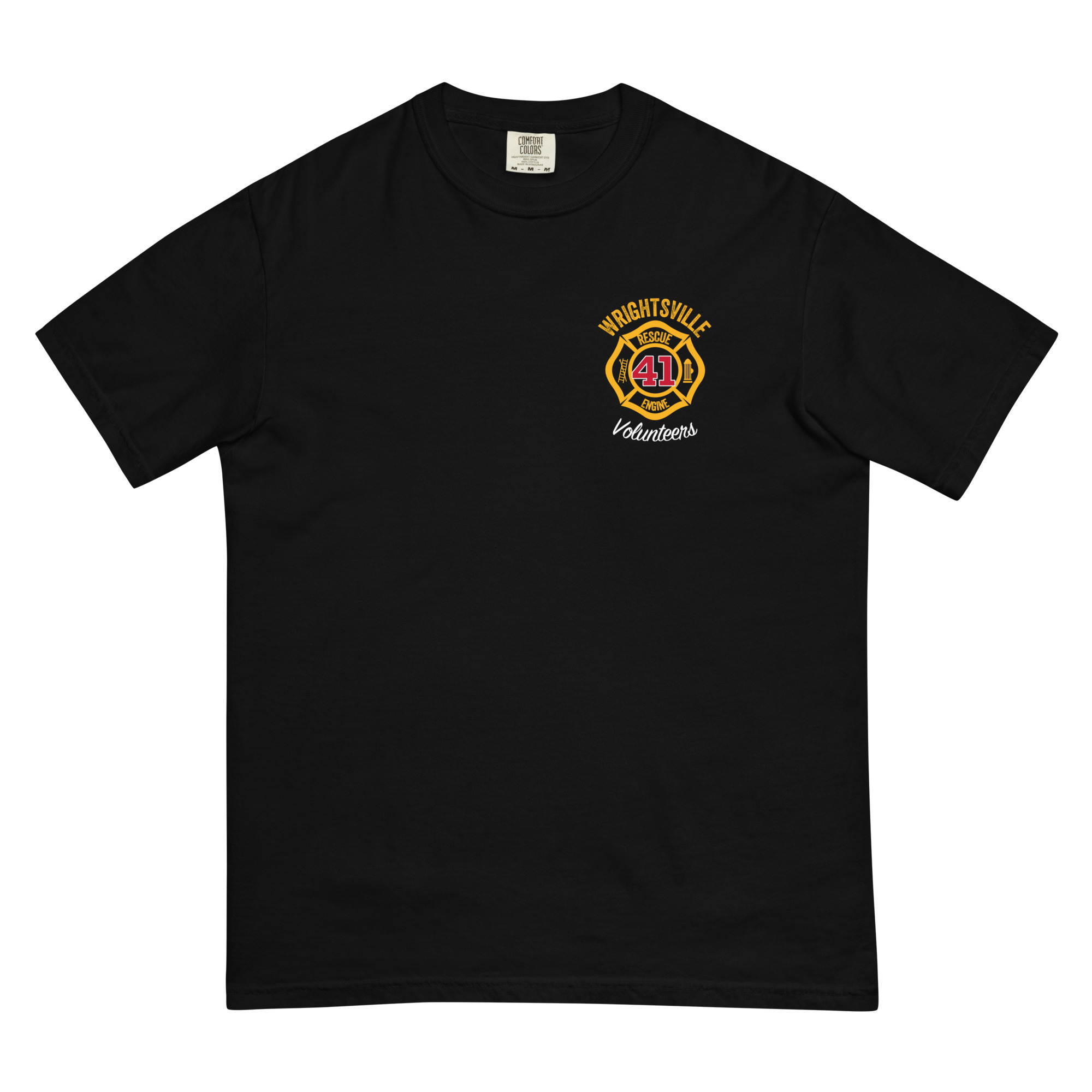 Wrightsville FD garment-dyed heavyweight tee