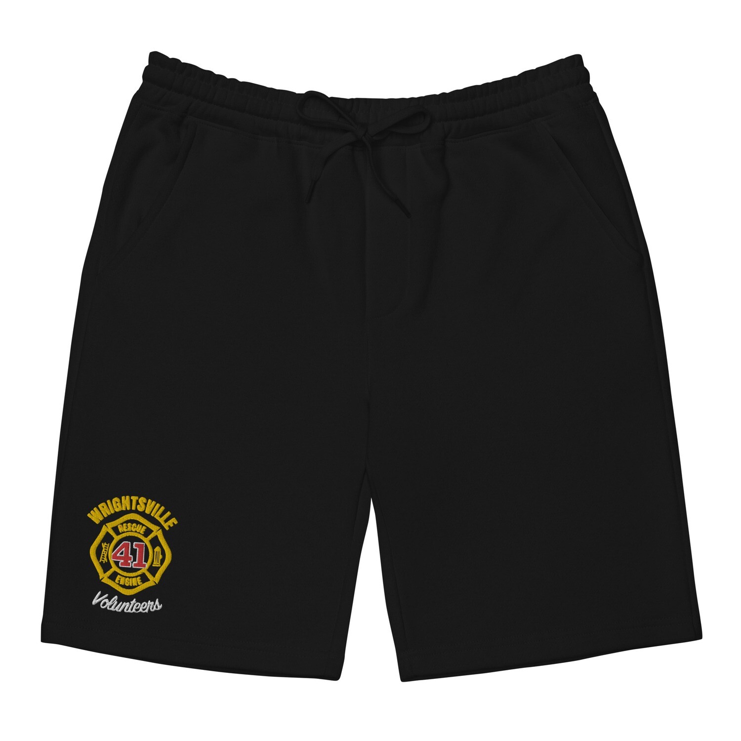 Wrightsville FD embroidered fleece shorts