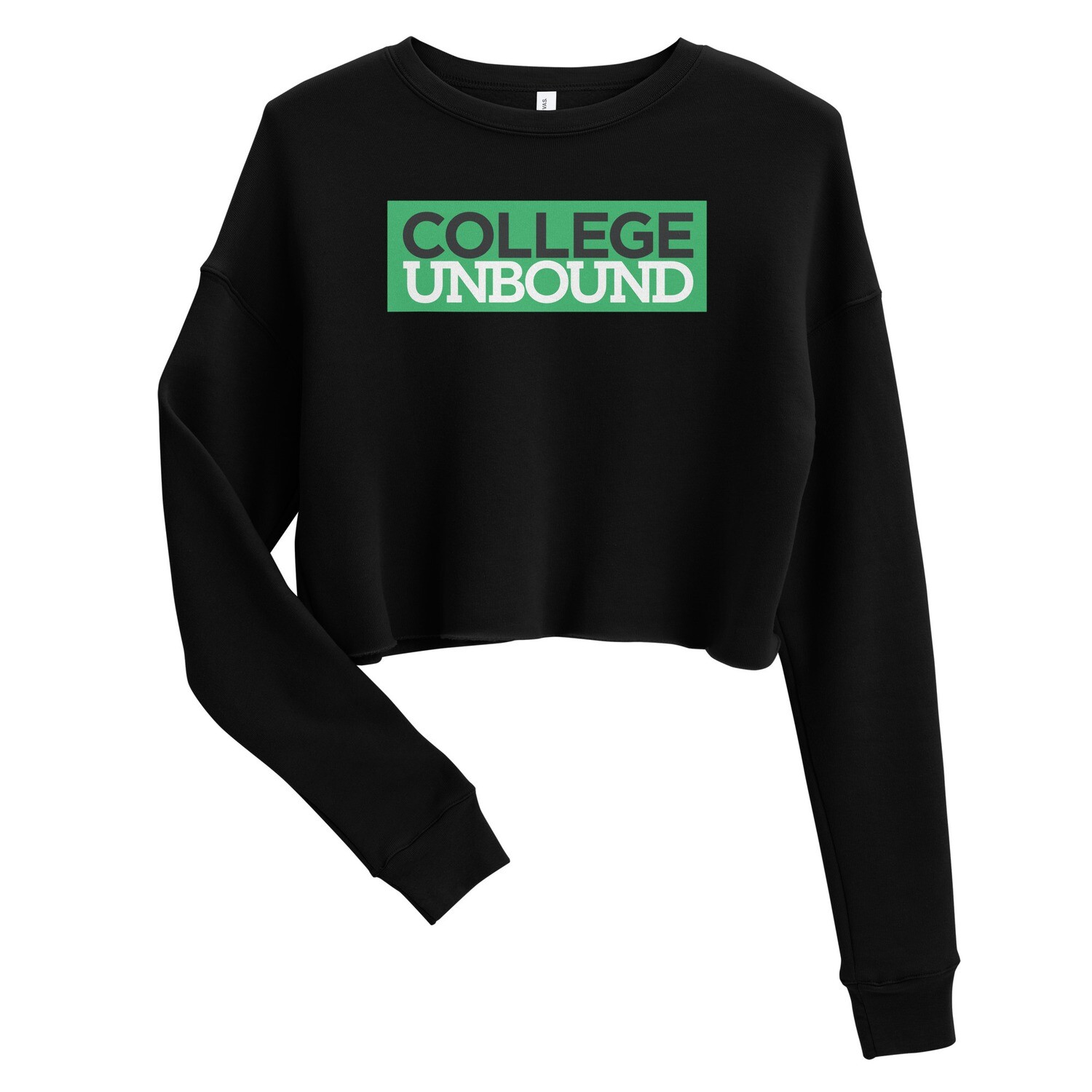 College Unbound Crop Sweatshirt, Size: S