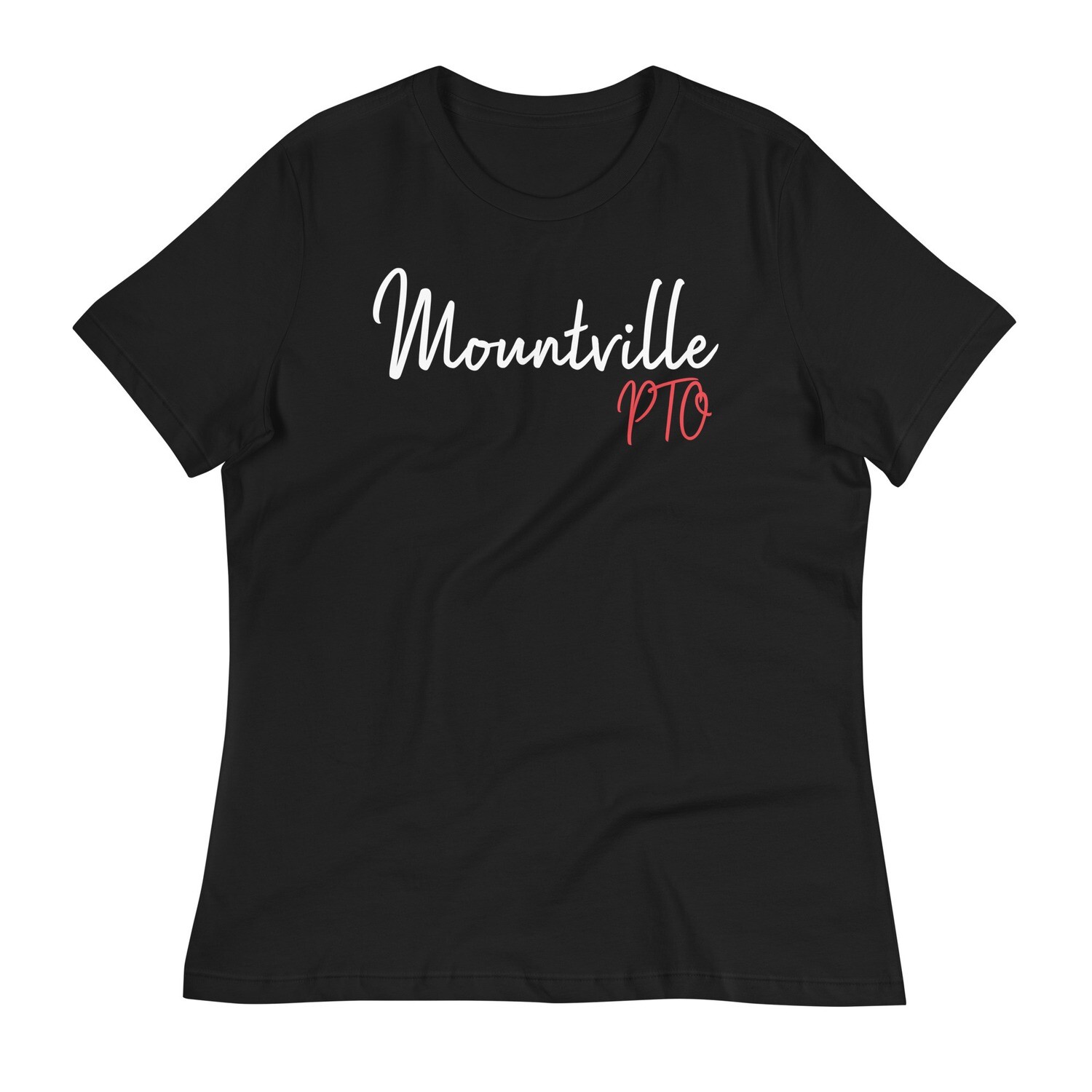 Mountville PTO Women's Relaxed Tee, Size: S