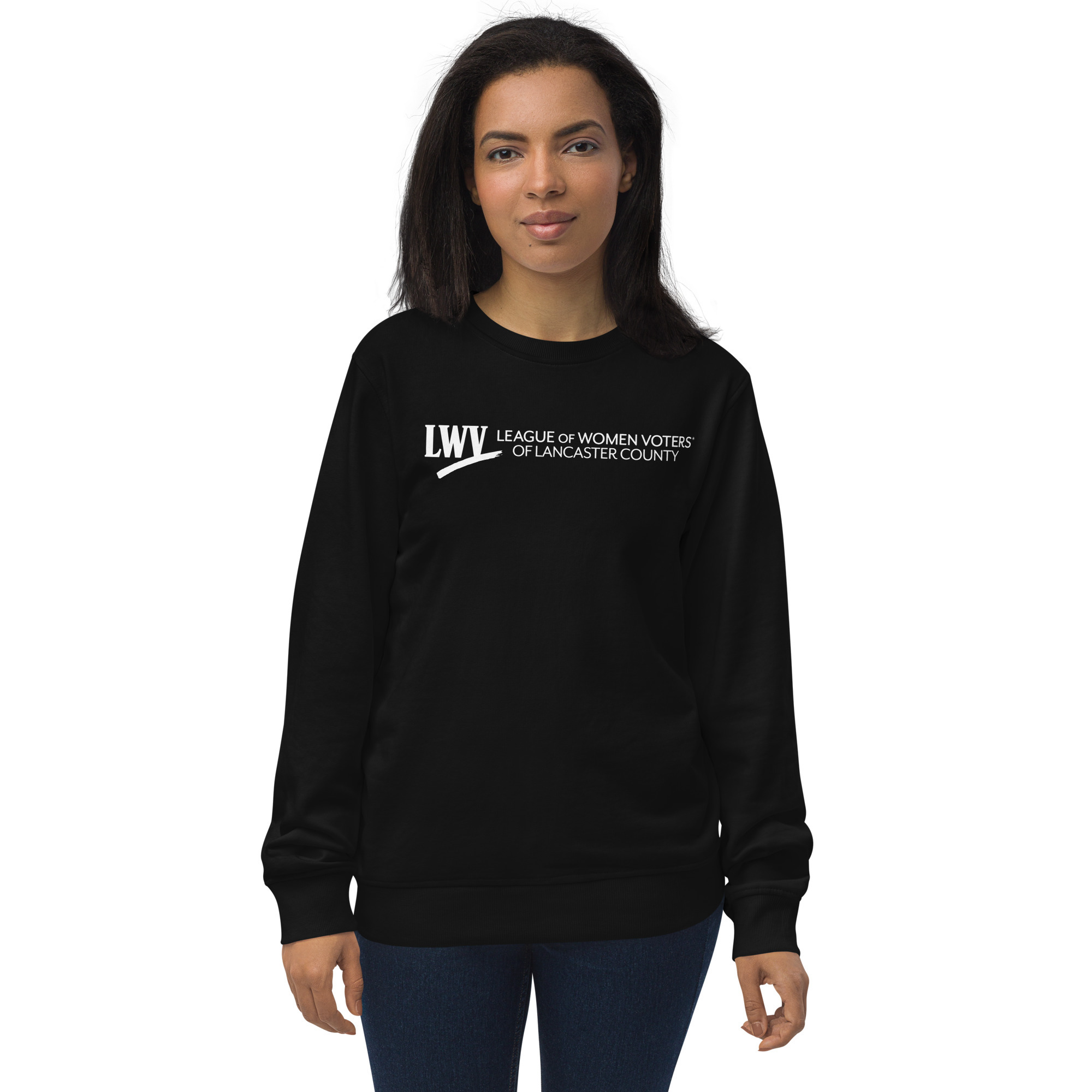 League of Women Voters Unisex organic sweatshirt