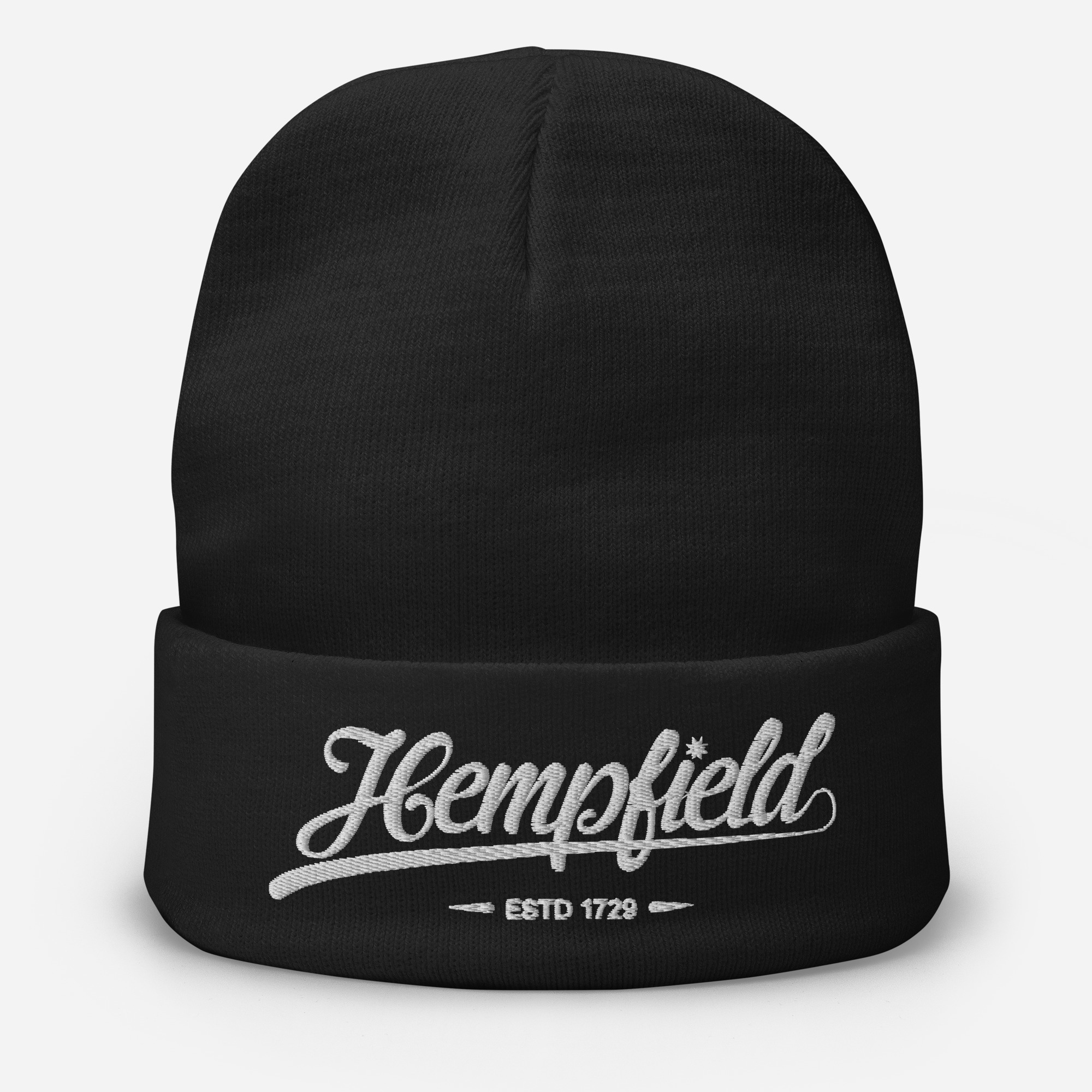 Hempfield Script Embroidered Beanie