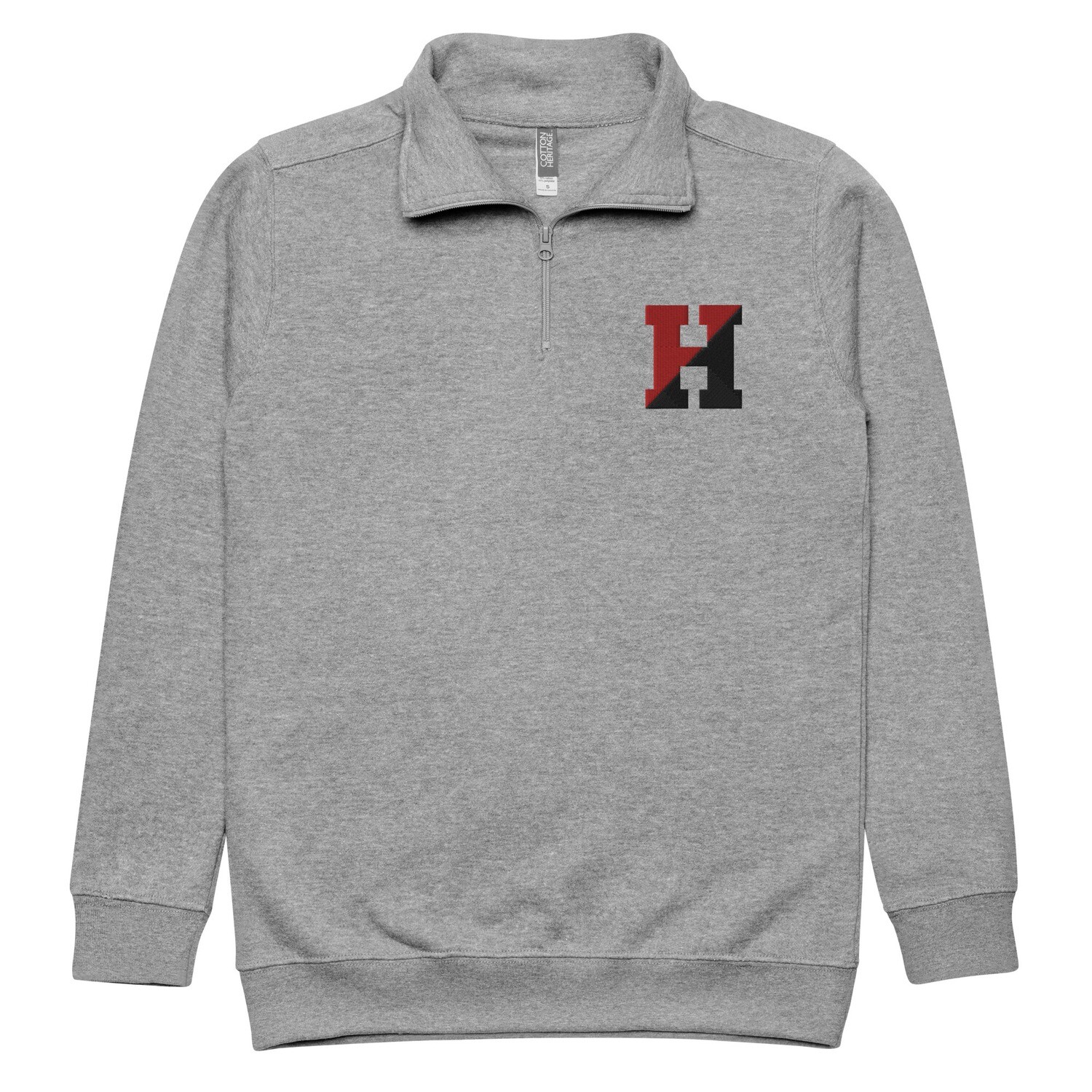 Hempfield "The H" Embroidered Unisex fleece pullover