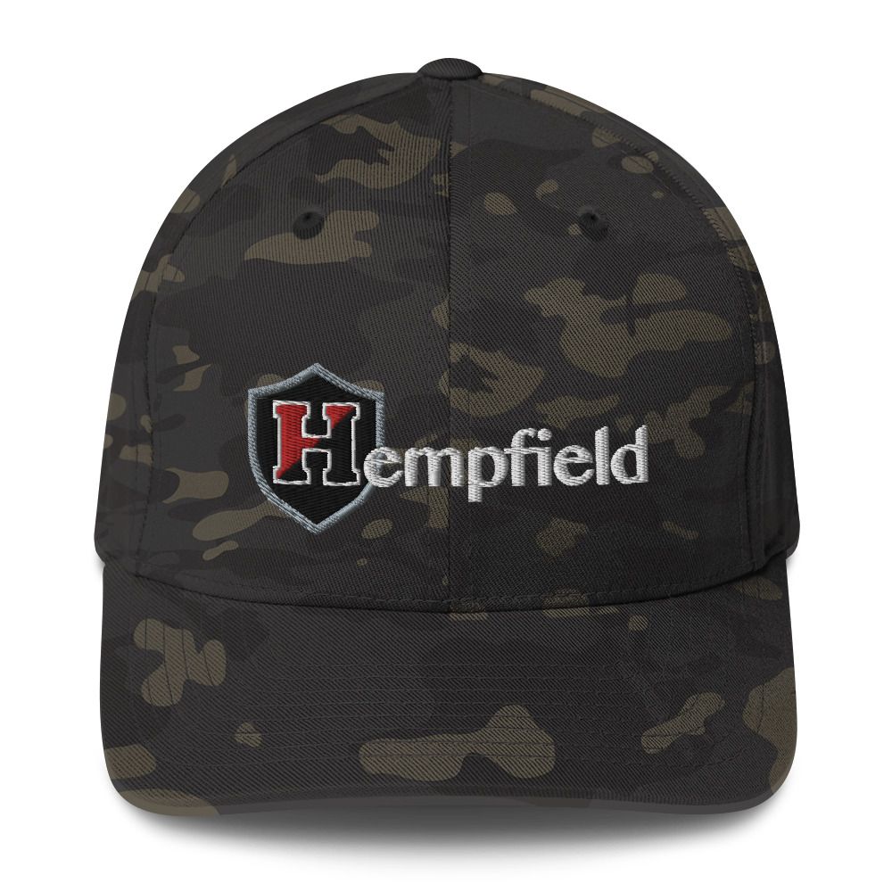 Hempfield Shield Structured Twill Flex Fit Cap
