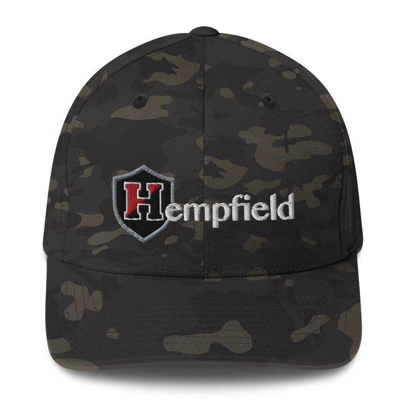 Hempfield Shield Structured Twill Flex Fit Cap