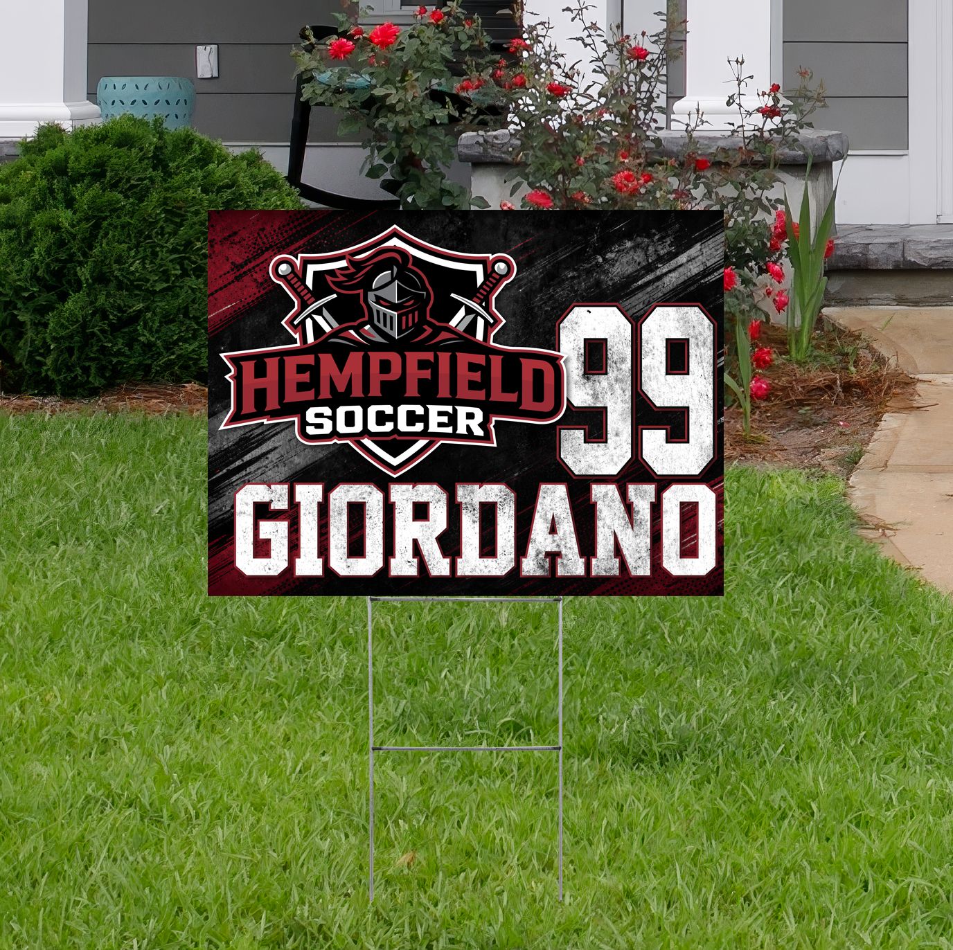 Hempfield Boys Soccer Yard Sign
