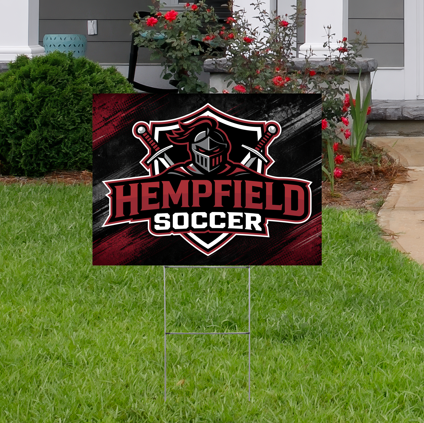 Hempfield Boys Soccer Yard Sign