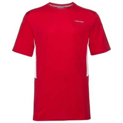 Head Boys Club Tech T-Shirt - Red