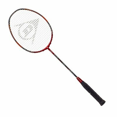 Dunlop Nanoblade Savage Woven Tour Badminton Racket - Red