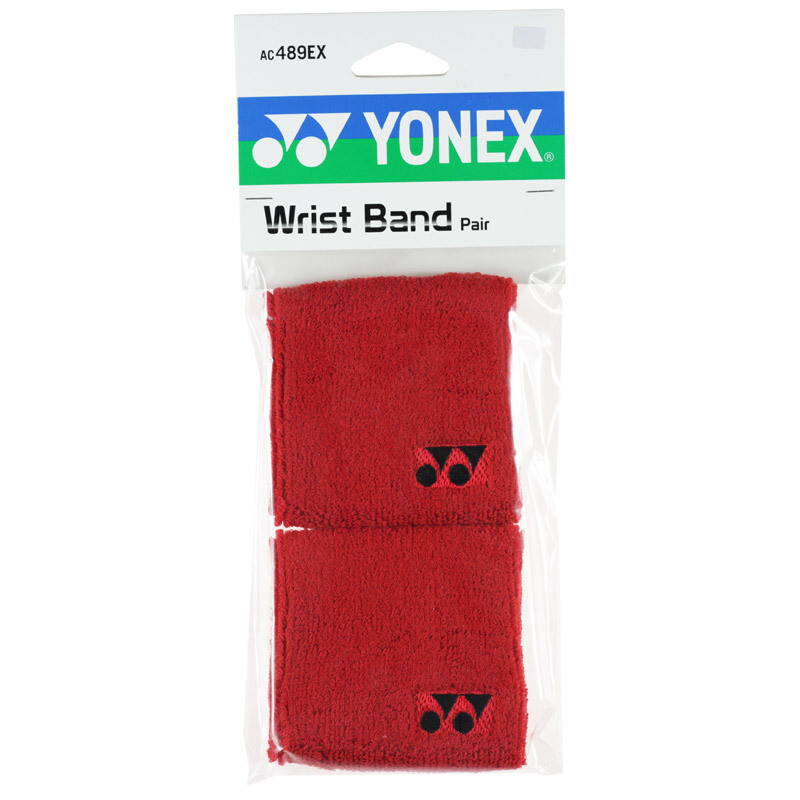 Yonex Wrist Bands Pair Red