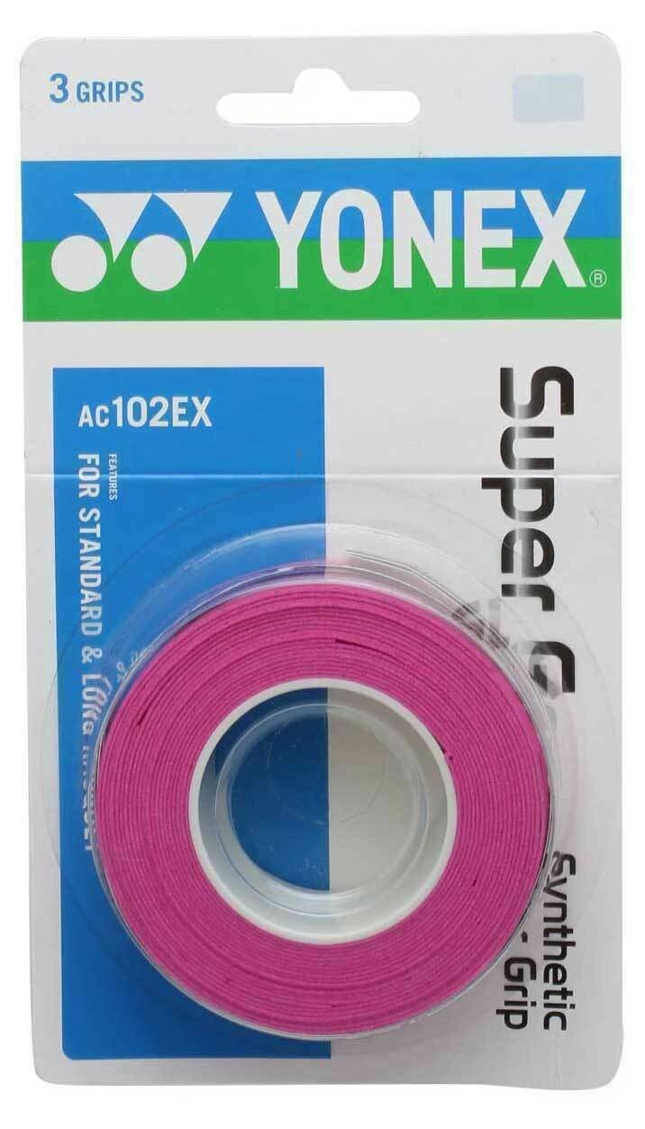 Yonex Super Grap Pink - 3 Pack