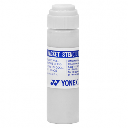 Yonex Racket Stencil Ink - White