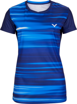 Victor Women's Team Line T-Shirt - Blue