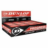 Dunlop Progress Squash Ball Red Spot Dozen