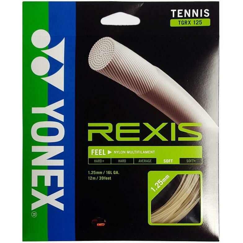 Yonex Rexis Tennis String Set 1.25mm - Natural
