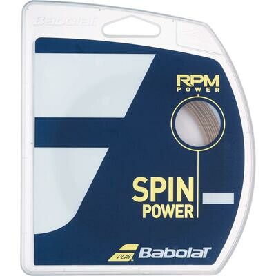 Babolat RPM Power Tennis String Set - Electric Brown