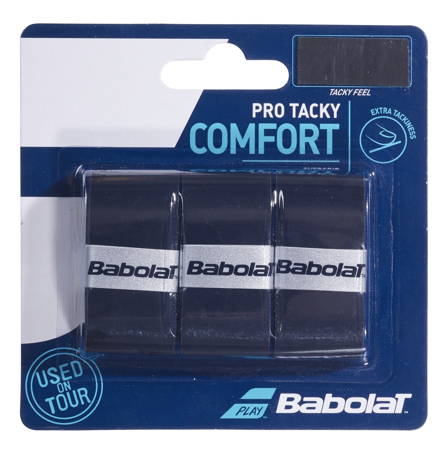 Babolat Pro Tour Comfort Overgrips 3 pack Black