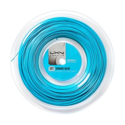 Luxilon Savage 127 Tennis String 200m Reel - Blue