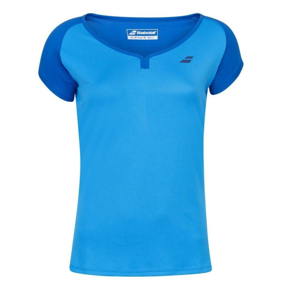 Babolat Womens Play Cap Sleeve Top - Blue Aster