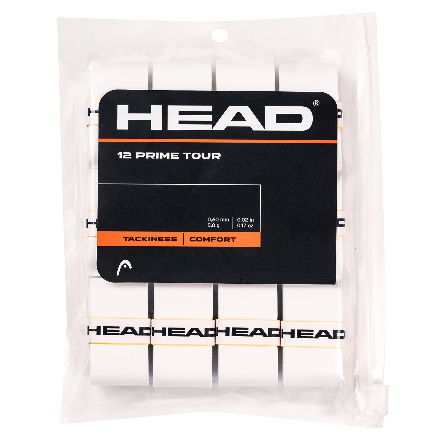 Head Prime Tour Overgrips 12 Pack - White