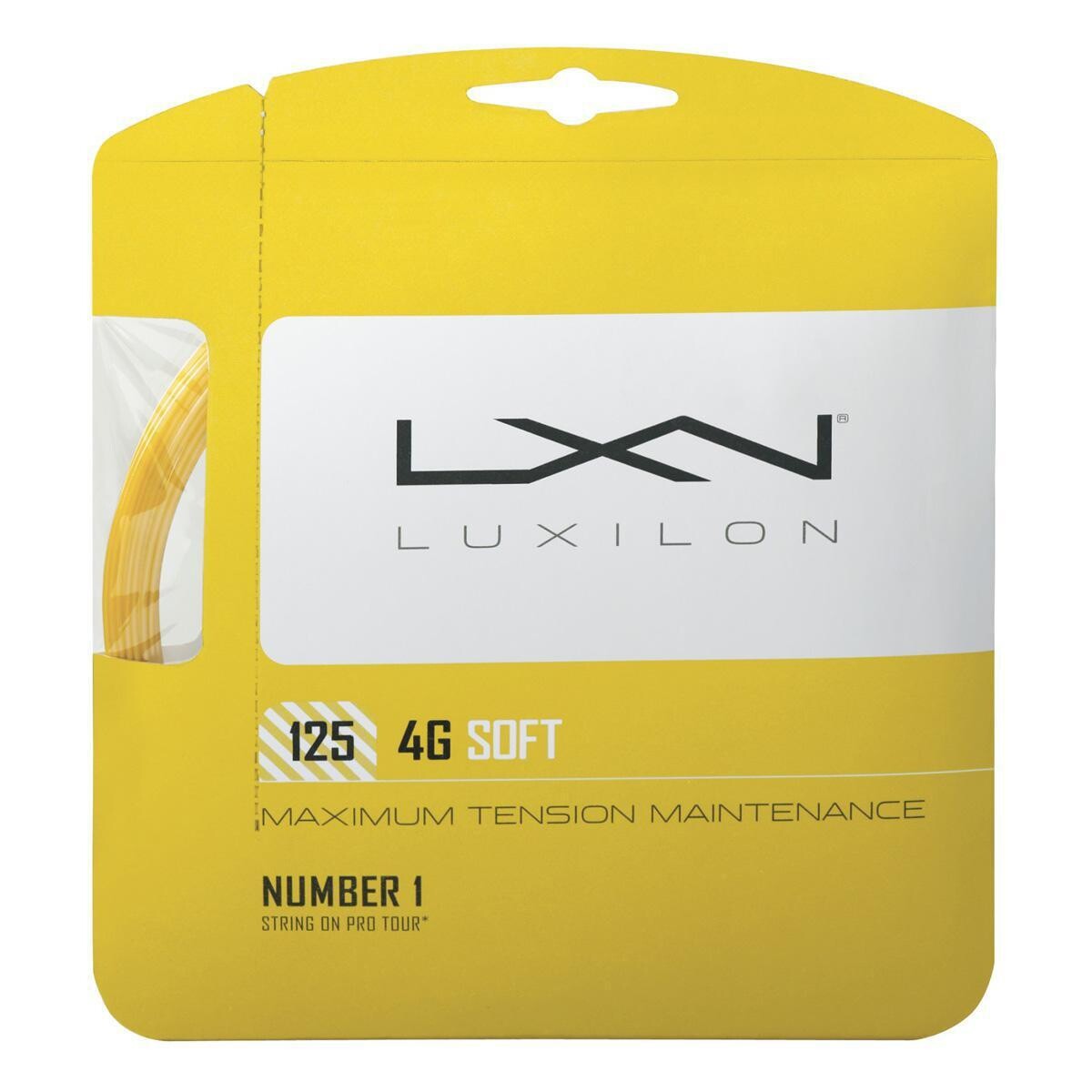 Luxilon 4G Soft 125 Tennis String Set - Gold