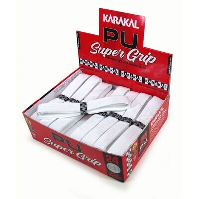 Karakal PU Super Grip White - Box 24