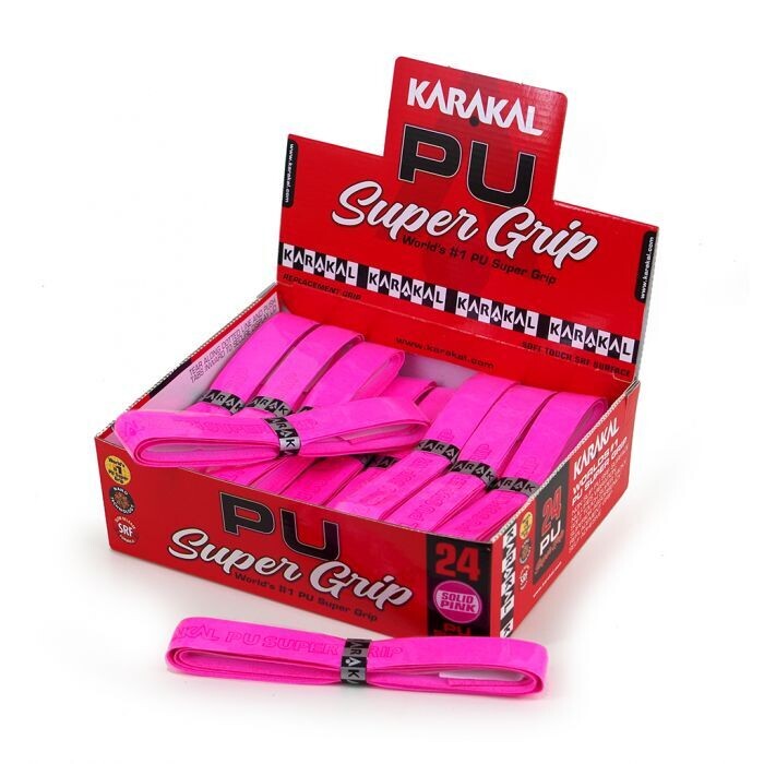 Karakal PU Super Grip Pink - Box 24