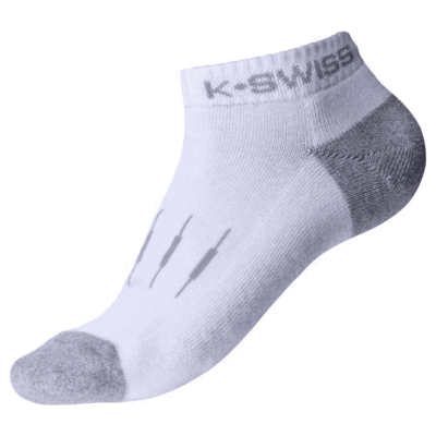 K-Swiss Women's Low Cut Sport Socks White - 3 Pack