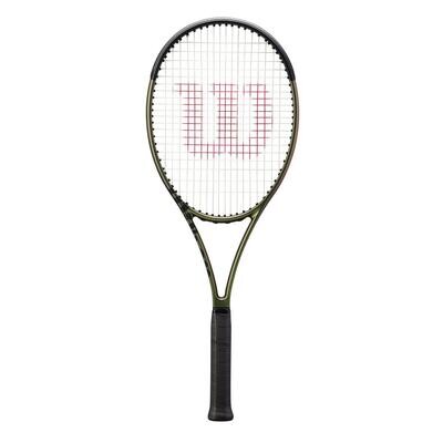 Wilson Blade 98 18x20 V8 Tennis Racket - Green
