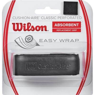 Wilson Cushion Aire Classic Perforated Grip - Black