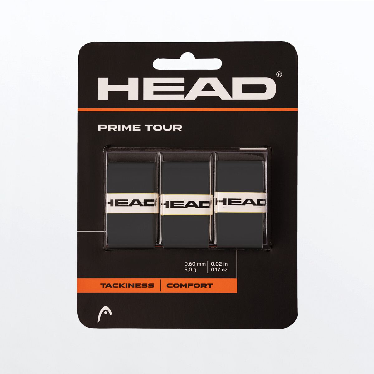 Head Prime Tour Overgrips 3 Pack - Black