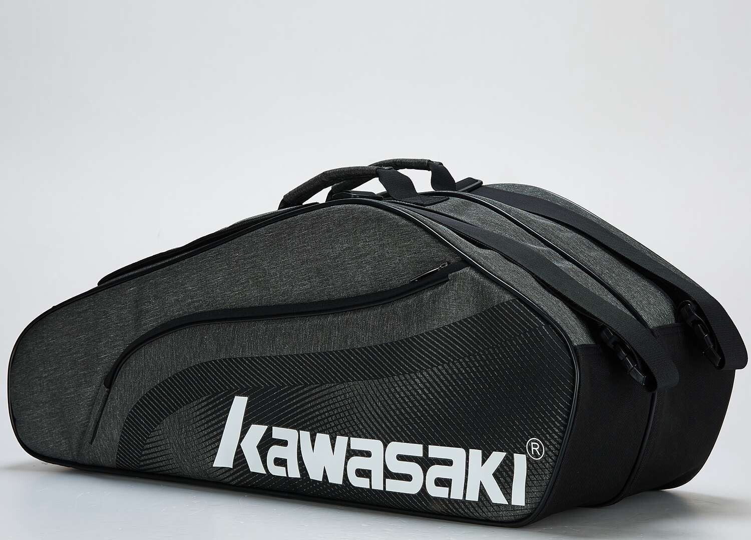 Kawasaki KBB-8655 6 Racket Bag - Grey