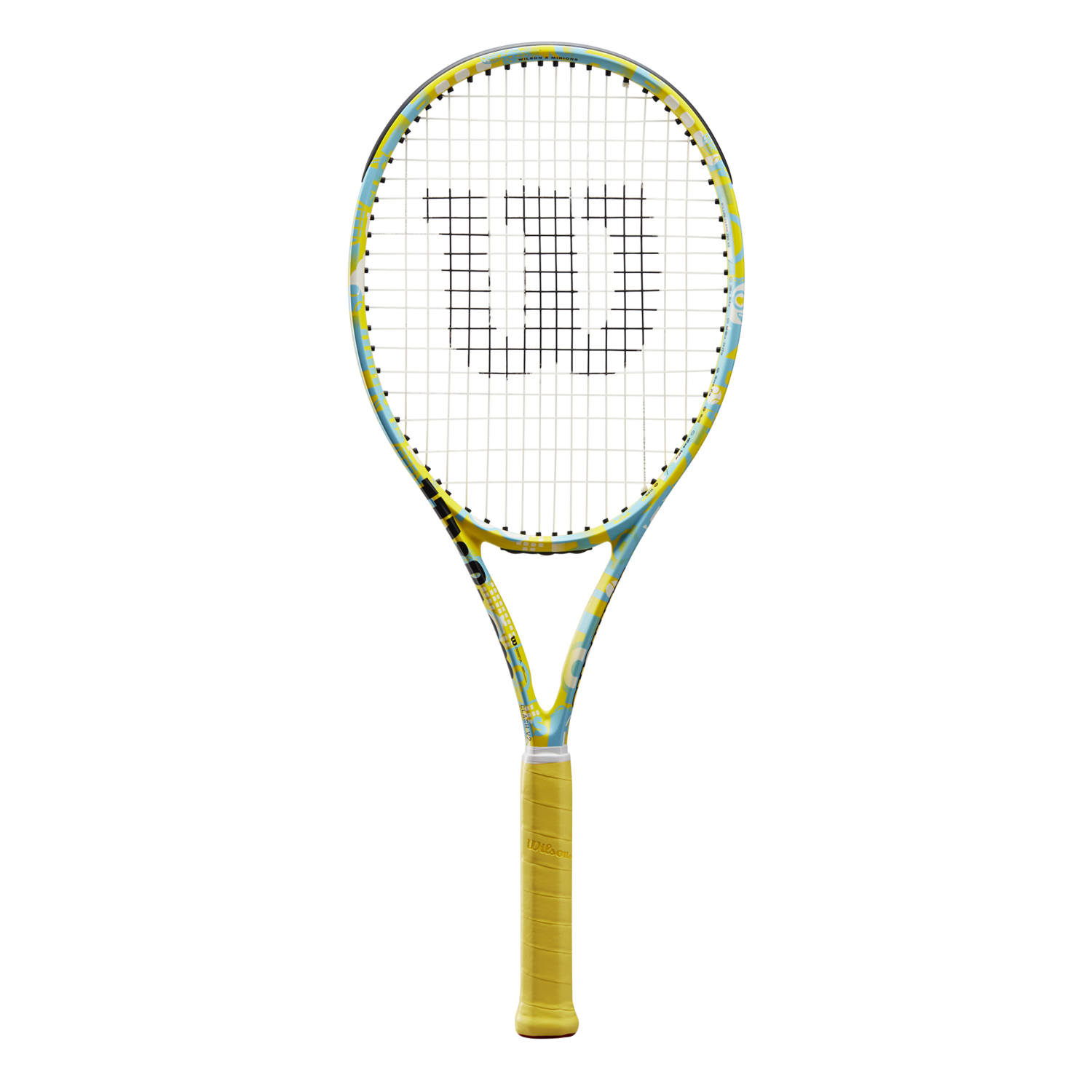 Wilson Clash 100 V2 Minions Tennis Racket, Grip Size: G3 (4 3/8)