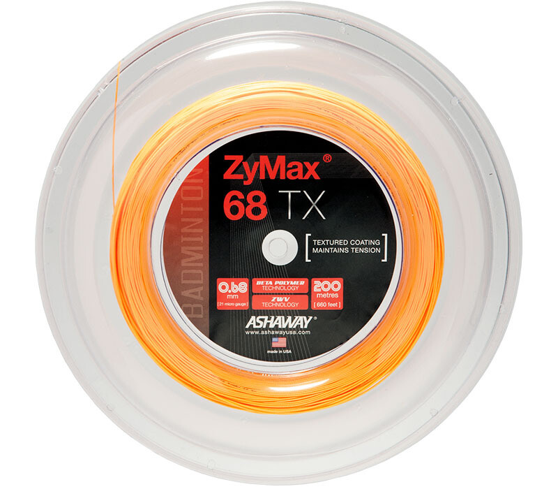 Ashaway Zymax 68 TX Badminton String Reel - Orange