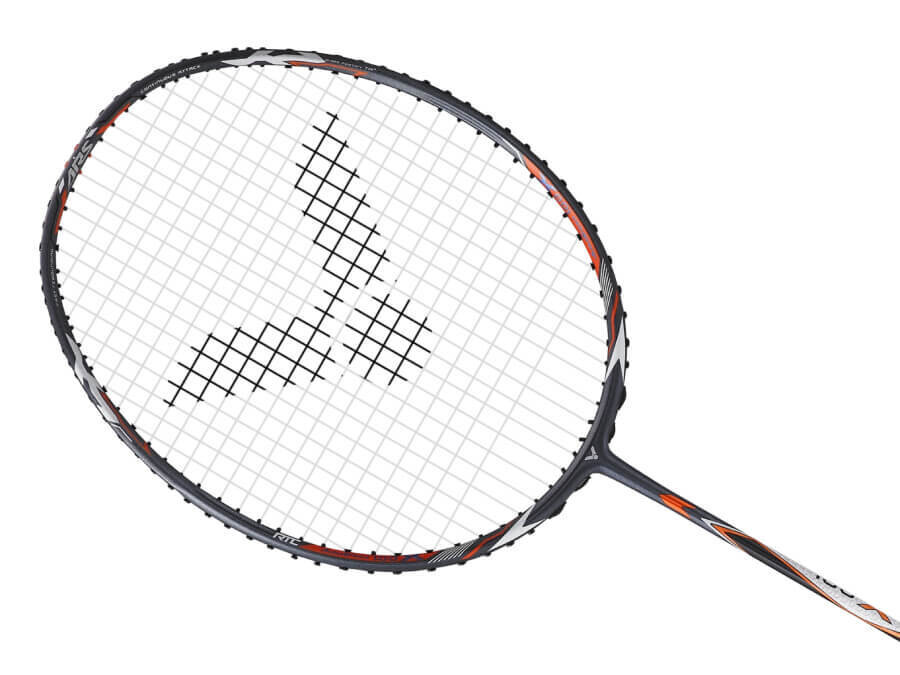 Victor Auraspeed 100X Badminton Racket - Slate Gray
