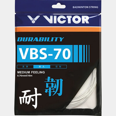 Victor VBS 70 Badminton String Set - White