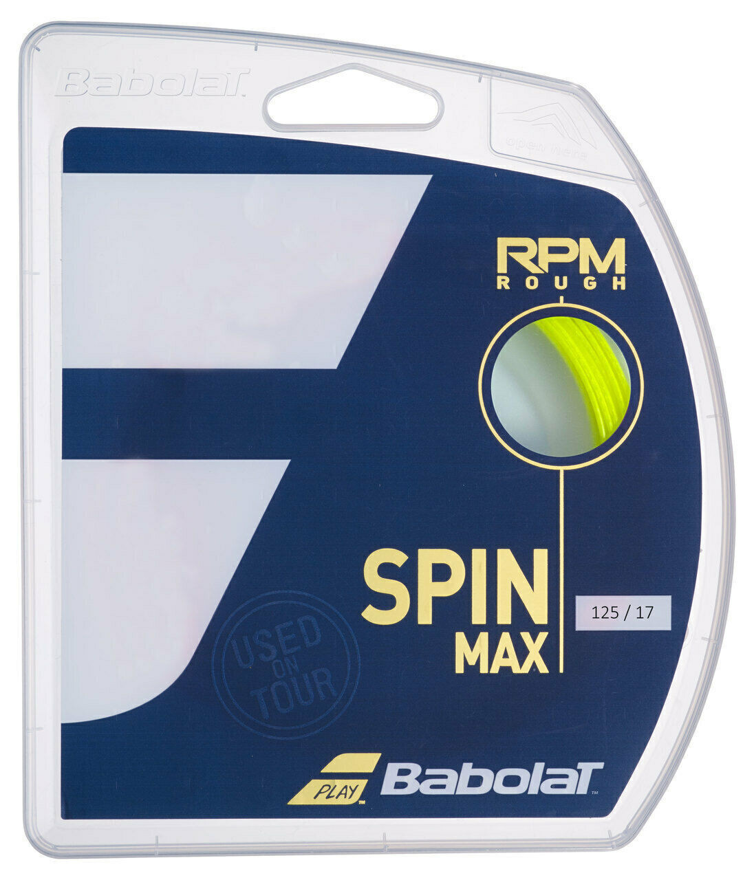 Babolat RPM Rough 125 Tennis String Set - Yellow