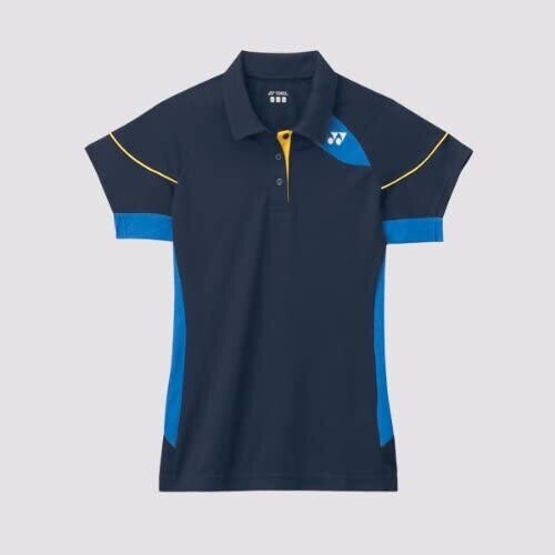 Yonex Women's Game Polo Shirt - Navy Blue